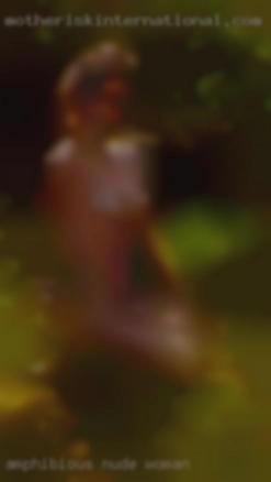 amphibious nude woman