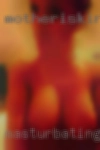 Masturbating